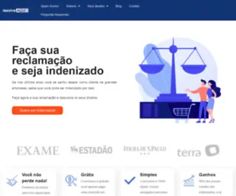 Resolveaqui.com(Faça) Screenshot