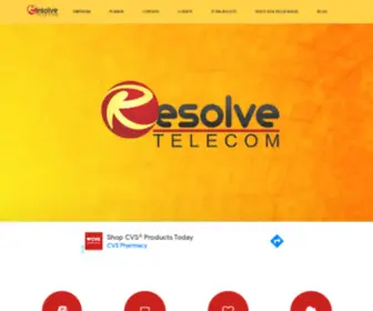 Resolvetelecom.net.br(Resolve Telecom) Screenshot
