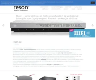 Reson.de(Reson single solid core HighEnd) Screenshot