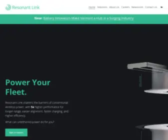 Resonant-Link.com(Wireless Power for Implantable Medical Devices) Screenshot