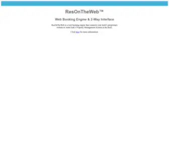 Resontheweb.com(Resontheweb) Screenshot