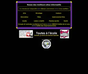 Resoo.fr(Resoo meilleurs sites) Screenshot