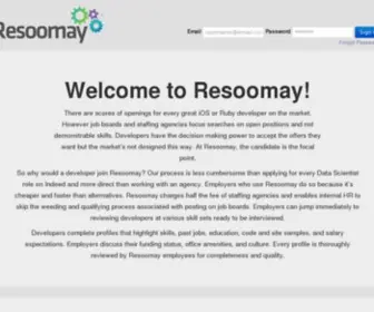 Resoomay.com(Resoomay) Screenshot