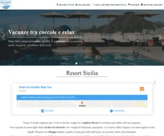 Resort-Sicilia.it(I migliori Resort in Sicilia) Screenshot