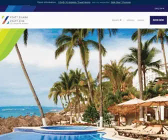 Resortsbyhyatt.com(All Inclusive Resorts) Screenshot