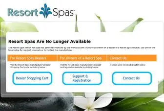 Resortspas.net(Resort Spas) Screenshot