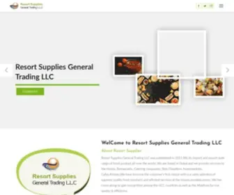 Resortsuppliesdubai.com(Resort Supplies Dubai) Screenshot