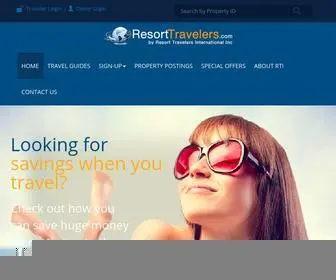 Resorttravelers.com(Resort Travelers International Inc) Screenshot