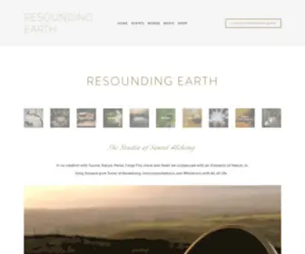 Resoundingearth.com(Resounding Earth) Screenshot