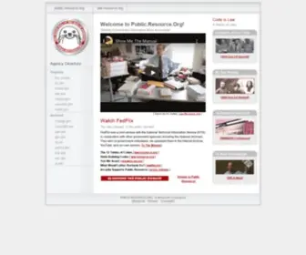 Resource.org(Public) Screenshot