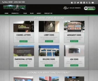 Resource4Signs.com(Custom Sign Company) Screenshot