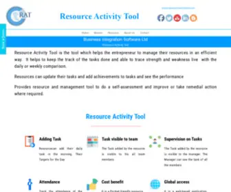 Resourceactivitytool.com(Resource Activity Tool Business Integration Software Ltd) Screenshot