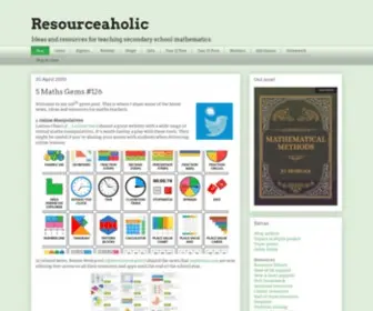 Resourceaholic.com(Resourceaholic) Screenshot