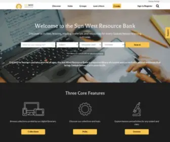 Resourcebank.ca(SUN West Resource Bank) Screenshot