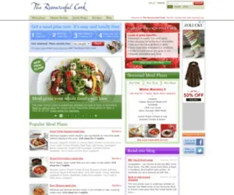 Resourcefulcook.com(The Resourceful Cook) Screenshot
