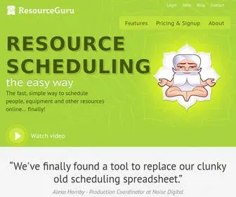 Resourceguruapp.com(Resource Management) Screenshot