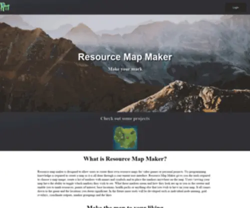 Resourcemapmaker.com(Resourcemapmaker) Screenshot