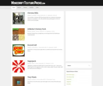 Resourcepacks.com(Minecraft Texture Packs) Screenshot