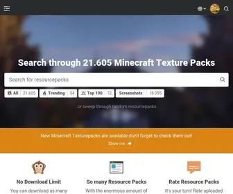 Resourcepacks24.de(Die größte Auswahl an PvP Resource Packs & Resource Packs für Minecraft) Screenshot