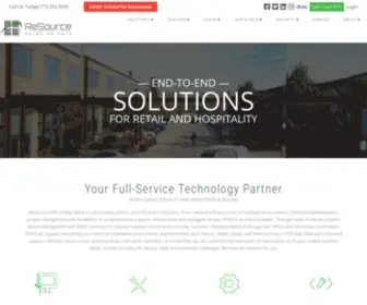 Resourcepos.com(New and Refurbished Point of Sale Systems and Support) Screenshot