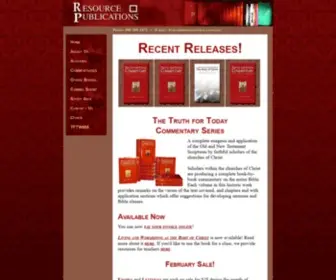Resourcepublications.net(Resource Publications) Screenshot