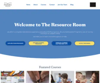 Resourceroomnc.com(Resource Room Learning Center) Screenshot