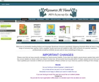 Resourcesathand.com.au(The best eCommerce platform for driving sales) Screenshot