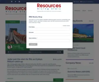 Resourcesrisingstars.com.au(Resources Rising Stars) Screenshot