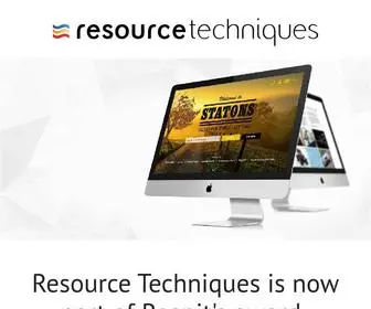Resourcetechniques.co.uk(Resource Techniques) Screenshot