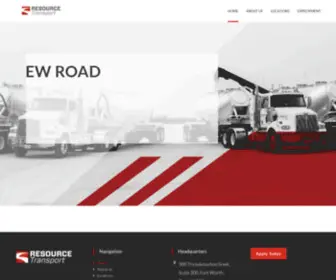 Resourcetransport.com(Maintenance Jobs Avaliable With Resource Transport) Screenshot