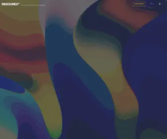 Resourex.com(RESOUREX the sustainable resources exchange) Screenshot