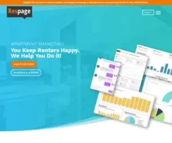 Respage.com(Apartment Marketing Company) Screenshot