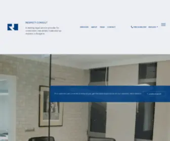 Respectconsult.com(Legal services) Screenshot