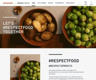 Respectfood.com(Respect Food) Screenshot