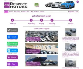 Respectmotors.com(Respect Motors) Screenshot