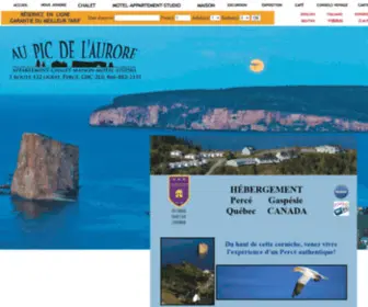 Resperce.com(Chalet Percé) Screenshot