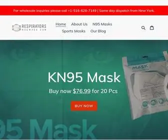 Respiratorsn95Mask.com(Respiratorsn 95 Mask) Screenshot