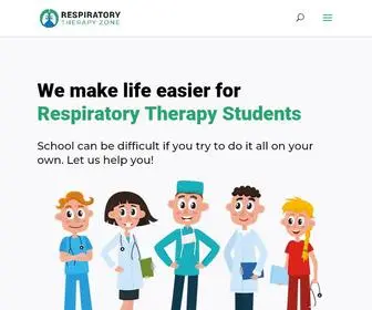 Respiratorytherapyzone.com(The all) Screenshot