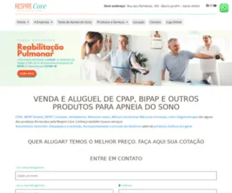 Respirecare.com.br(Respire Care) Screenshot