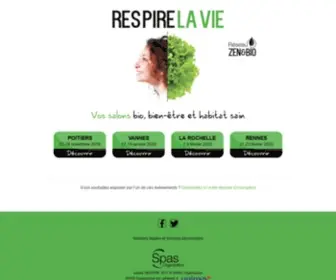 Respirelavie.fr(RESPIRE LA VIE) Screenshot