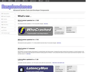 Resplendence.com(Resplendence Software) Screenshot
