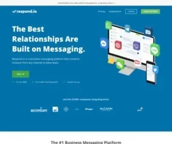 Respond.io(#1 Business Messaging Platform for All Channels) Screenshot