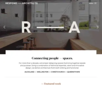 Respondarchitects.co.nz(Respond Architects) Screenshot