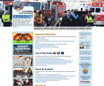 Respondersafety.com(The Emergency Responder Safety Institute) Screenshot