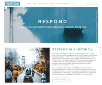 Respondmigration.com(RESPOND) Screenshot