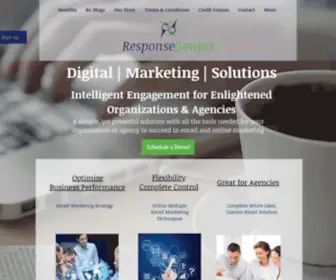 Responsegenius.us(Revolutionizing Digital Marketing Solutions) Screenshot