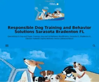 Responsibledog.net(TRAIN WITH PURPOSE AND FUN) Screenshot