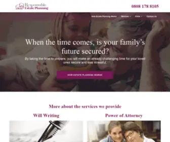 Responsibleestateplanning.co.uk(Responsible Life) Screenshot