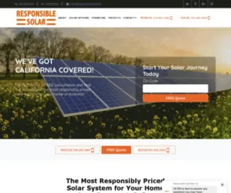 Responsiblesolar.com(ResponsibleSolar) Screenshot