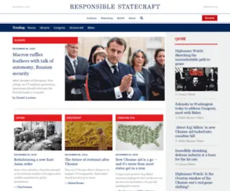 Responsiblestatecraft.org(Responsible Statecraft) Screenshot